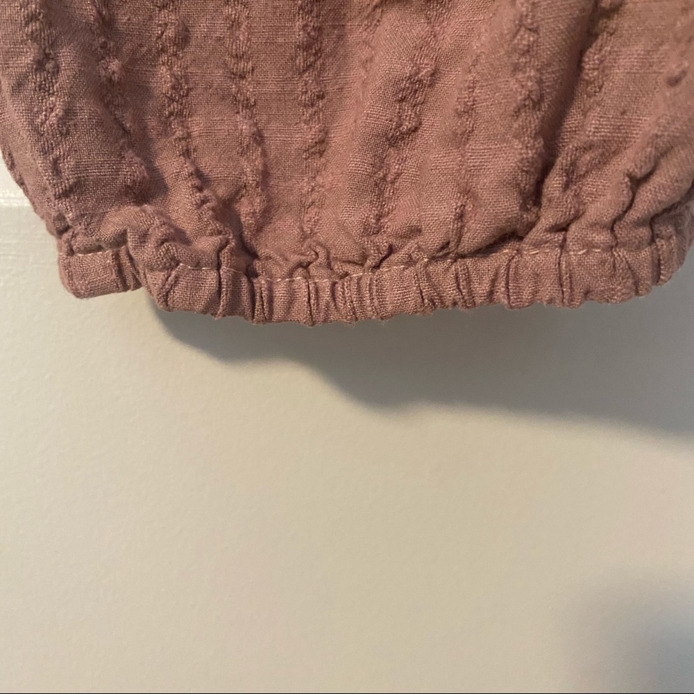 Pink Textured Pants - Picture 5 of 5